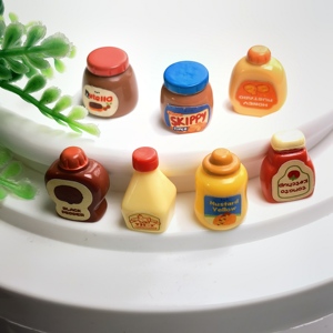 Decorazioni per <span class=keywords><strong>Casa</strong></span> delle Bambole, 100 Mini Barattoli di Cibo, Mini Ketchup di Pomodoro, Modellini in Miniatura per Scene, <span class=keywords><strong>Accessori</strong></span> per <span class=keywords><strong>Casa</strong></span> delle Bambole - Product Image 2