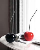 Moderne simple style européen lumière luxe grande cerise décoration sculpture modèle maison vente bureau hall décoration douce