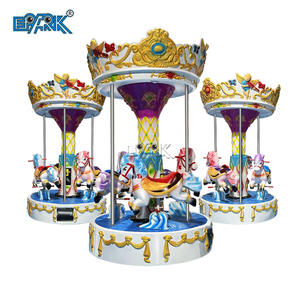 Trẻ em đi xe đi Kết Hôn xung quanh <span class=keywords><strong>Carousel</strong></span> Đi xe ngựa điện Swing xe trò chơi máy cho công viên giải trí sân chơi - Product Image 1