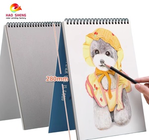 Chine gros personnalisé mignon enfantin petit dinosaure motif spirale dessin livre cuivre couverture papier carton impression - Product Image 4
