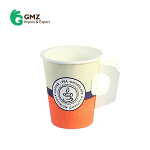 Wegwerp Kraft Design Cups 8 Oz Koffie 12 Zwart Met Deksel 12Oz 22Oz Arabische Rimpel Muur Roze Cake Cup Papier