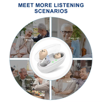Haute qualité chine personnes âgées sourdes Invisible oreille aide ITE aides auditives amplificateur Rechargeable CiC Mini appareil auditif sans fil