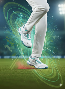 Zapatillas de Cricket Blancas y Verdes para Hombre, con Cordones, Agarre Potente, Ligeras, Transpirables, Cómodas para Correr, de Verano y Primavera - Product Image 6