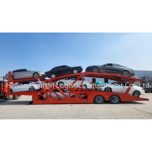 Semi-<span class=keywords><strong>remorque</strong></span> <span class=keywords><strong>porte</strong></span>-voitures en acier à 2 essieux LSXC, norme australienne, 20 tonnes, vérin hydraulique, capacité de 19 camions, transport de 7 voitures - Product Image 3