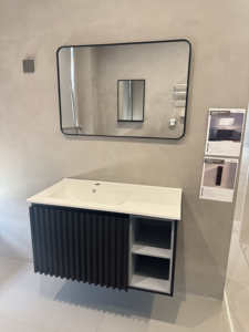 Pia de Mármore Moderna para Hotel, Montada na Parede, Feita à Mão, Personalizável, Acabamento Polido, Lavabo Comercial, Fácil de Limpar - Product Image 5