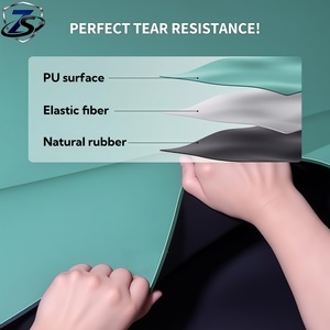 Tapete de Yoga Hipoalergénico de PU Grueso, Inodoro, Sin Químicos, Seguro <span class=keywords><strong>para</strong></span> Niños y <span class=keywords><strong>Mujeres</strong></span> Embarazadas, Grosor de 5mm/6mm/8mm/10mm, Venta al Por Mayor - Product Image 2
