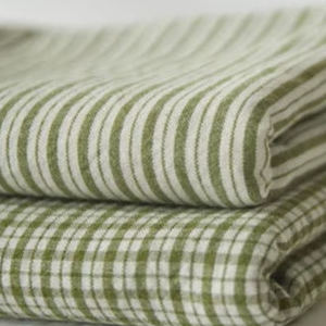 قماش كتاني مغسول مسبقًا بالجملة برسومات مطبوعة وألوان متعددة ونقوش ملونة ومخططة منسوجة يدويًا من ياردة - Product Image 4