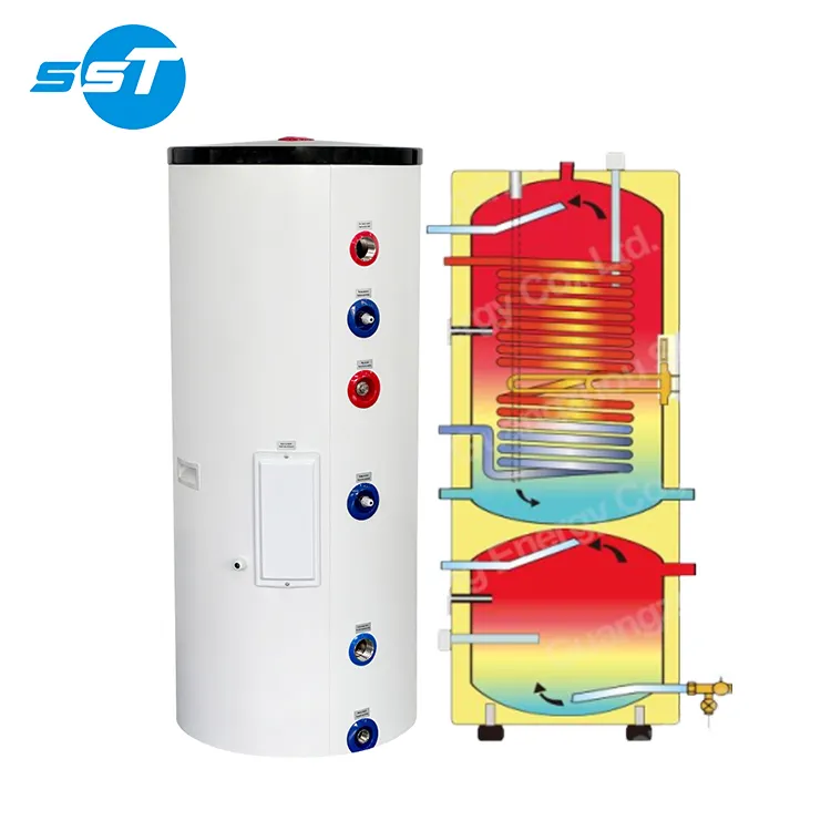 Nhà sản xuất chuyên nghiệp Máy nước nóng khí nồi hơi 800L bơm nhiệt gas nồi hơi Máy nước nóng cho nhà