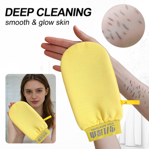 ผ้าข<span class=keywords><strong>น</strong></span>หนูอาบ<span class=keywords><strong>น</strong></span>้ำสองด้า<span class=keywords><strong>น</strong></span>ฟองน้ำใยบวบขัดผิวถุงมือขัดตัวอาบ<span class=keywords><strong>น</strong></span>้ำ - Product Image 3