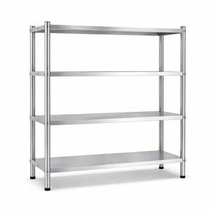 Étagère de rangement robuste pour cuisine commerciale, en acier inoxydable 304 201, pour <span class=keywords><strong>restaurant</strong></span>, vente chaude - Product Image 1