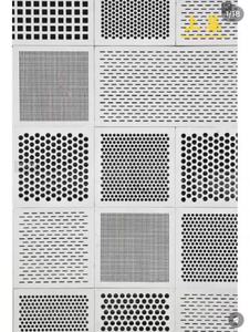 Panneaux de revêtement de gratte-ciel en placage d'aluminium série 6000 pour la coupe de décoration de bâtiment de plafond de mur extérieur de poinçonnage