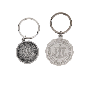 Portachiavi in Metallo Personalizzato con Logo 3D, Ciondolo Incidibile con Apribottiglie e Metro a Nastro, Portachiavi in Metallo con Trasferimento Termico per Squadre di Calcio - Product Image 2