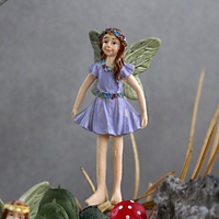 6 pièces accessoires de jardin de fée miniatures fées et balançoire de fée avec écureuil et champignons fournitures de jardin de fée