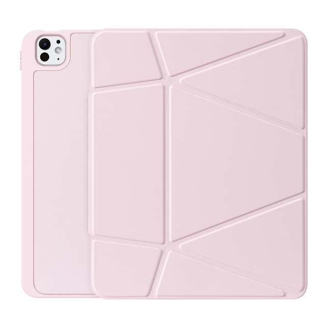 Dynamic Protective Folio Case Smart Cover for iPad Pro 13-Inch M5/M4 (2025/2024) with Pencil holder