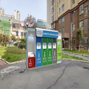 Nhà Máy Tùy Chỉnh Thông Minh Với Cảm Biến Tự Động Chất Thải Phân Loại Bin Thông Minh Tái Chế Bin Nhiệm Vụ Nặng Nề Thùng Rác Ngoài Trời Receptacles - Product Image 2