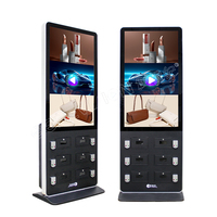 55 Zoll Handy-Ladestation Android All-in-One Interaktiver Touchscreen Werbedisplay Handy-Lade-Kiosk