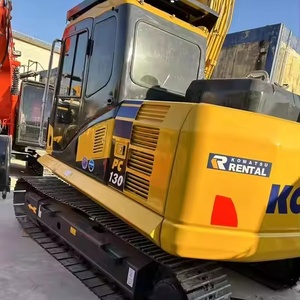 Machine de terrassement Komatsu Pc130 d'occasion de haute qualité en vente, prix bas, excavatrice de 13 tonnes avec moteur principal en stock - Product Image 6