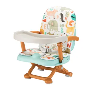 נייד 5 נקודות בטיחות רתום תינוק יושב כיסא אכילה נמוך להאכיל