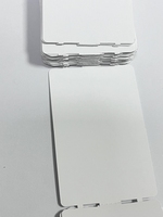 Billets de stationnement en papier pliables, format personnalisé, imprimables thermiquement, avec une capacité maximale