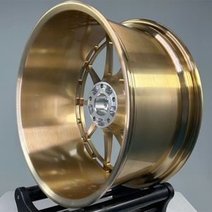 SY-1019 1 pièce Jantes de voiture de course forgées Or brossé 5x112 5x112 5x114.3 Alliage 6061-T6 Jantes de voiture Honda FD2 pour BMW Audi Chery - Product Image 6