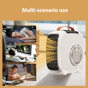 Fabricante <span class=keywords><strong>mejor</strong></span> venta al por mayor de calentador de espacio eléctrico de escritorio cable de calefacción portátil independiente calentador de ventilador de calentamiento rápido - Product Image 5