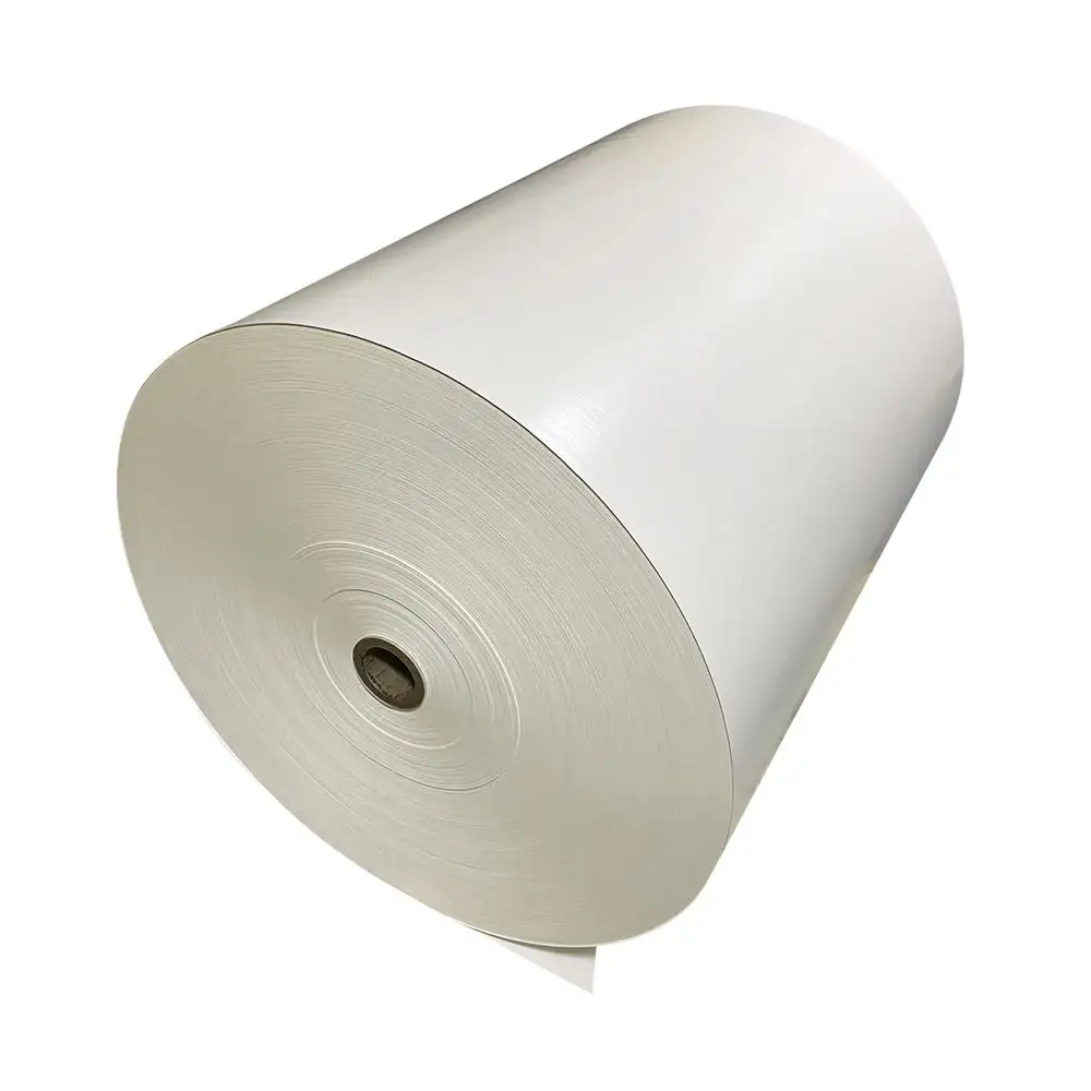 Papier couché PE de haute qualité grand rouleau de papier écologique