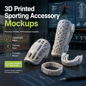 Maquettes <span class=keywords><strong>d</strong></span>'accessoires sportifs imprimées en 3D sécurisées en résine légère, modèle conceptuel personnalisé pour l'équipement <span class=keywords><strong>d</strong></span>'entraînement - Product Image 1