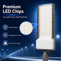 Lampadaire LED en aluminium 50W à CCT réglable par télécommande, anti-corrosion, pour parking, autoroute, route extérieure