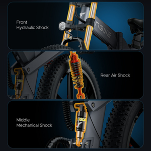 Stock de EE. UU. Para <span class=keywords><strong>ENGWE</strong></span> <span class=keywords><strong>X26</strong></span> motocicleta eléctrica de alta calidad 48V 26in Fat Tire E Bike 48V batería de litio para conducción todoterreno - Product Image 3