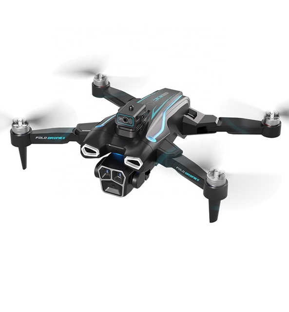 KK NEW H35MAX High-Speed Brushless Drone Dual 4K Camera Optical Flow Video Gesture Control 4-Side Obstacle 100m Remote Batteries