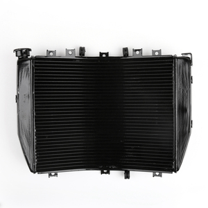 Enfriador de radiador negro de aluminio para <span class=keywords><strong>Kawasaki</strong></span> <span class=keywords><strong>Ninja</strong></span> <span class=keywords><strong>ZX10R</strong></span> ZX 10R 2004-2005 - Product Image 6