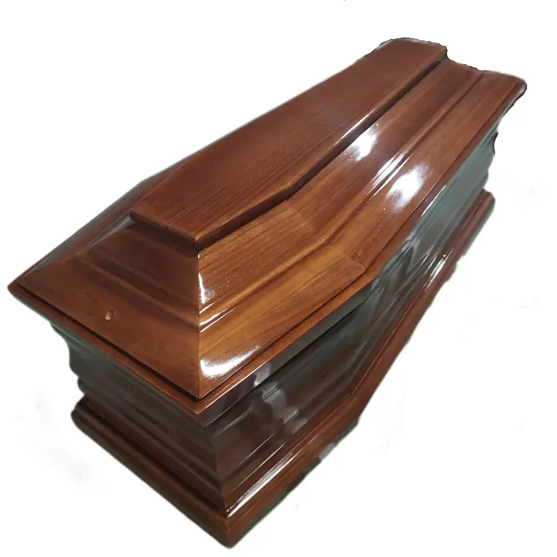 Ataúd de diseño personalizado y ataúd de alto acabado para uso funerario Aplicación para adultos