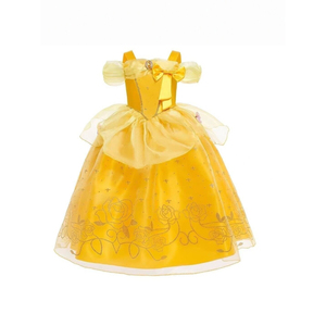 Robe de princesse <span class=keywords><strong>Belle</strong></span> à épaules dénudées, collection Halloween pour filles, costumes de cosplay pour fête, carnaval, <span class=keywords><strong>la</strong></span> <span class=keywords><strong>Belle</strong></span> <span class=keywords><strong>et</strong></span> <span class=keywords><strong>la</strong></span> Bête, inspirés de films <span class=keywords><strong>et</strong></span> de séries TV, en promotion - Product Image 4