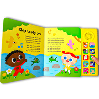 Libros de audio para niños, libro de tablero, impresión personalizada, libro de sonido, juguetes educativos para bebés, libros para niños con sonidos