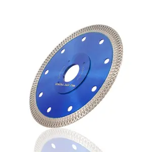 Hoja de sierra de diamante Turbo de 115mm, disco de corte de mármol, granito y cerámica, para amoladora angular, hoja de sierra de diamante