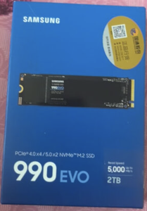 عرض ساخن: قرص صلب داخلي SSD NVME PCIe 5.0 بسعة 1 تيرابايت و2 تيرابايت مقاس 1 بوصة من نوع M.2 990 - Product Image 5