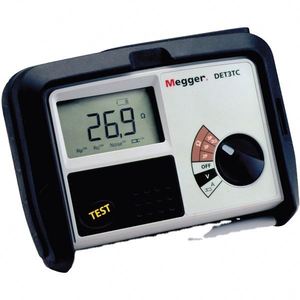 DET3TC Three-<b>terminal</b> Earth/ground Resistance Tester - Product Image 1
