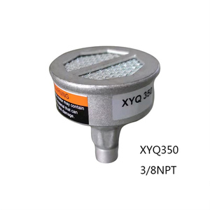 एयर मोटर मफलर x100 साइलेंसर 1/8 1 के लिए npt धातु मफलर - Product Image 4