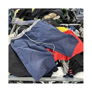 Venta a granel de fábrica, pantalones vaqueros de algodón para hombre, pantalones cortos Cargo, fardos de ropa, ropa usada mixta, ropa de segunda mano para hombres, venta al por mayor