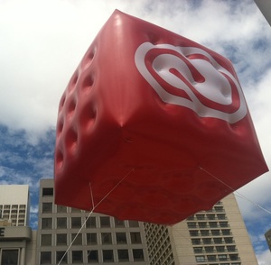 <span class=keywords><strong>Ballon</strong></span> à Air chaud/<span class=keywords><strong>ballon</strong></span> à hélium, Cube gonflable flottant de haute qualité pour la publicité - Product Image 1