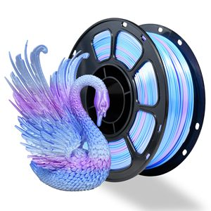 PLA+<b>Rainbow</b> Color Filament 1.75mm for 3D Printer High-Speed Printing 1KG - Product Image 5