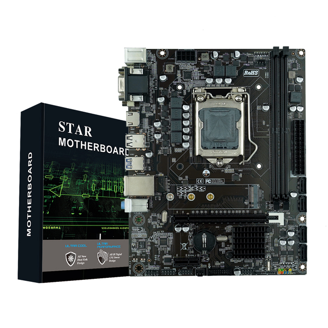Desktop H310 Motherboard Lga1151 Dual Channel Ddr4 Mainboard Supports 8/9 Gen Core I3/i5/i7 Cpus