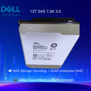 ฮาร์ดดิสก์ Dell Server ขนาด 12TB SAS 7.2K 3.5 นิ้ว แบบ Hot Swap สำหรับเซิร์ฟเวอร์ Dell PowerEdge และระบบจัดเก็บข้อมูล R750 R760 R660 R450 R470 R260 R360 - Product Image 2