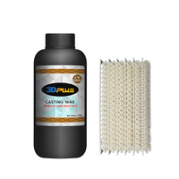 Résine Blanche pour Impression de Bijoux, Résine Moulable, Haute Teneur en Cire, LCD, DLP, Imprimante 3D, 1kg