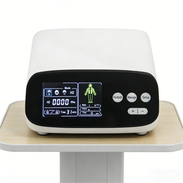 2-in-1Foot Massager Foot Spa Bath Massager Hydrogen Body Detox Spa Machine with Molecular Hydrogen Ion Detox Foot Massager