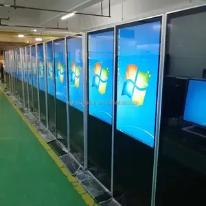 Meilleure vente d'usine en Chine 55 pouces publicité intérieure écran tactile lecteur support numérique affiche publicitaire kiosque de signalisation publicitaire