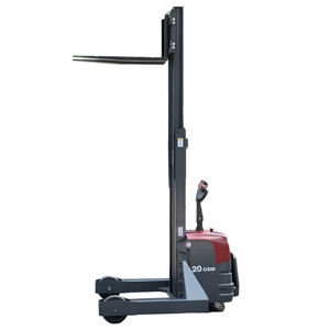 Carretillas elevadoras eléctricas de nueva condición en toda la fábrica Gato de transpaleta todoterreno de pierna ancha con ruedas aumentadas para terrenos difíciles - Product Image 3