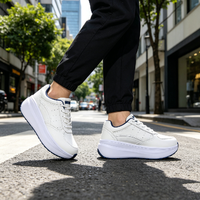 Chaussures de marche décontractées unisexes à lacets, robustes, pour la plage et les vacances, résistantes à l'usure et antidérapantes