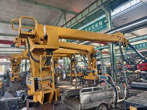 Bras de grue montés sur véhicule personnalisés (bras pliable, bras droit) (commande à distance en option, différents types de crochets) - Product Image 5