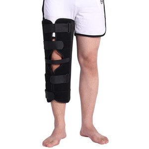 Penopang lutut ortopedi aluminium, penyangga penstabil kaki imobilisasi untuk terapi fisik - Product Image 1